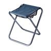 Outdoor Portable Folding Stool, Collapsible Slacker Chair Seat Lightweight Fold Stool with Carry Bag for Fishing Camping