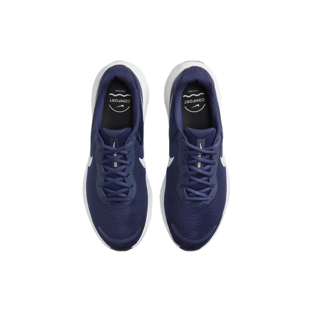 New Nike Revolution 7 Midnight Navy Black White Pure Platinum FB2207-400