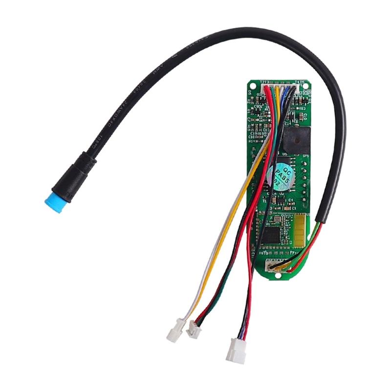 Electric Scooter Dashboard Circuit Board Featuring Screen Cover Digital Display Dashboard Simple Install for MAX 30