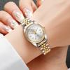 Fashion Rhinestone Women Quartz Watch Calendar Wristwatch Clock Gift Reloj Mujer