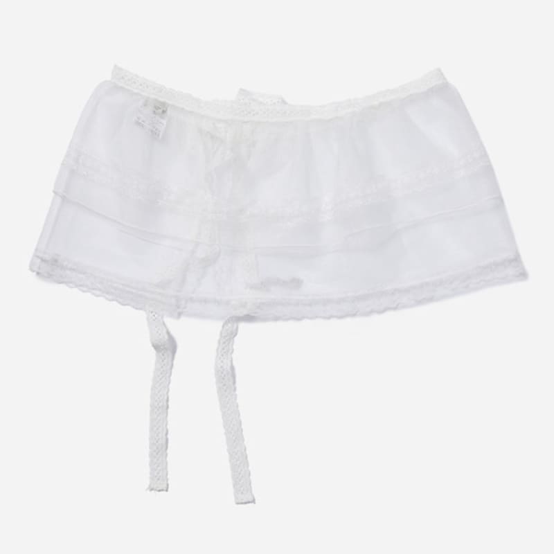 Thursday Island [KiiiKiii] Spitzenrüschen Wickelschal_T256MSF143W