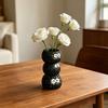 Cute Pet Shaped Flower Vase, Decorative Small Cat/Dog Resin Vase for Living Room, Bookshelf, Dining Table, Kitchen Decor