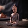 Southeast Asia Thai Buddha Sakyamuni Figure Decoration statue-Ceramic Handmade Sculpture Home Room Office Garden Decoration
