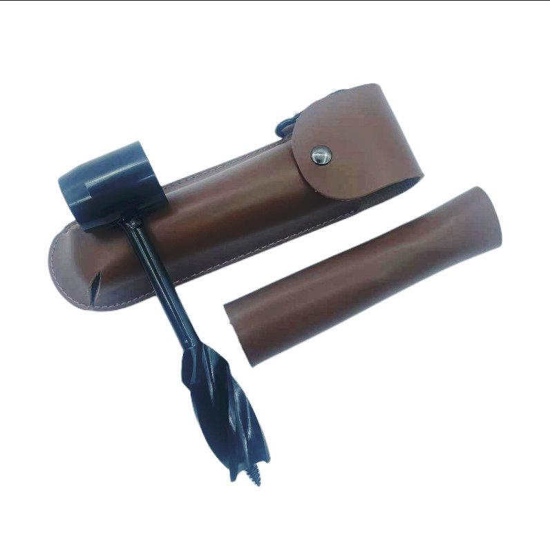 Kamp, Doğrama, Su Getirme ve Açık Hava Hayatta Kalma İçin Manuel Dört Kenarlı Ağaç İşleme Matkabı