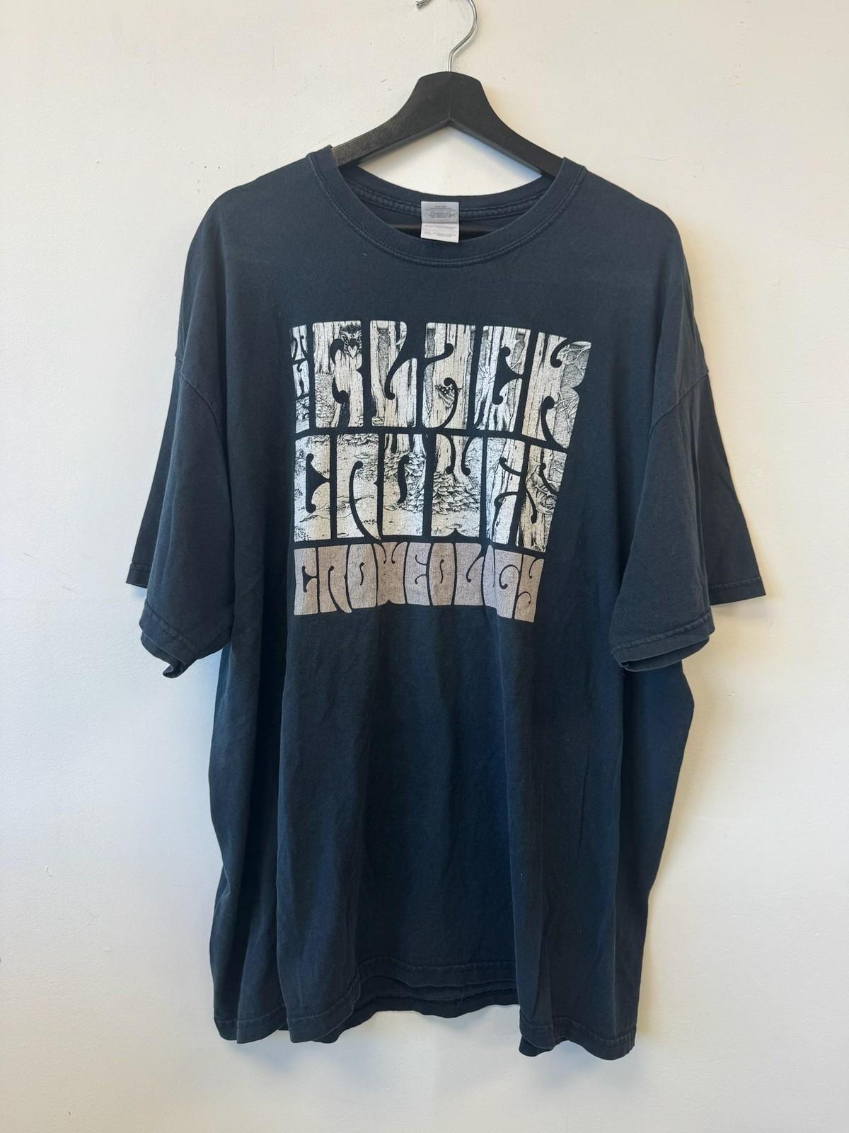 The Black Crowes Croweology Mens XL Black Gildan Ultra Cotton Graphic Unisex T-Shirt XXXL