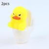 Cute Toilet Duck Friend Kawaii Statue, Desktop Car Bookshelf Bathroom Decor, Christmas Gift, Small Ornament, Perfect For Festive