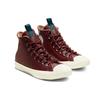 Converse Chuck Taylor All Star Desert Storm Leather High Top Classic Comfort High Top Espadrilles Unisex Burgundy