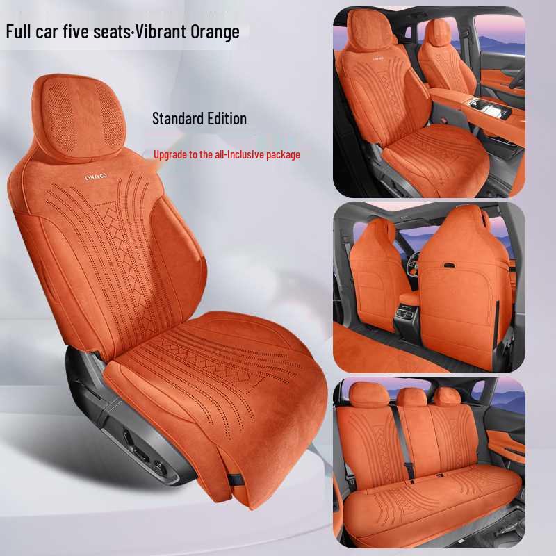 Lynk & Co 08 Car Seat Cushion: 26 Models, Suede, Breathable, Four-Season Coverage