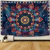 Böhmische Mandala Wandbehang Tapisserie Perfekt für Schlafzimmer Wohnzimmer Dekor und Ethnische Wohnakzente Tolles Geschenk