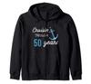50 Years Anniversary Or Birthday 50yo Cruise 50th Zip Hoodie