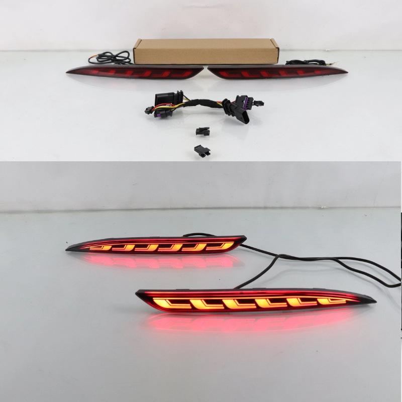 LED Flowing Water Rear Fog Light for 2019-2023 Tesla Model Y