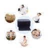 Kids Hair Cutting Booster Seat Hair Cutting Styling Beauty Care ToolLeather Salon Barber Child Chair Professional Seat Cushion