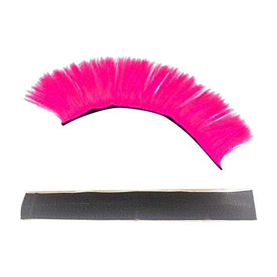 Perucă Cască Decupabilă Detașabilă Mătase de Înaltă Temperatură Culoare Strălucitoare Mohawk Cască Accesorii Cască