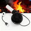USB Power Supply Handheld Barbecue Fan Adjustable Speed BBQ Fan Barbecue Blower  Outdoor Grill