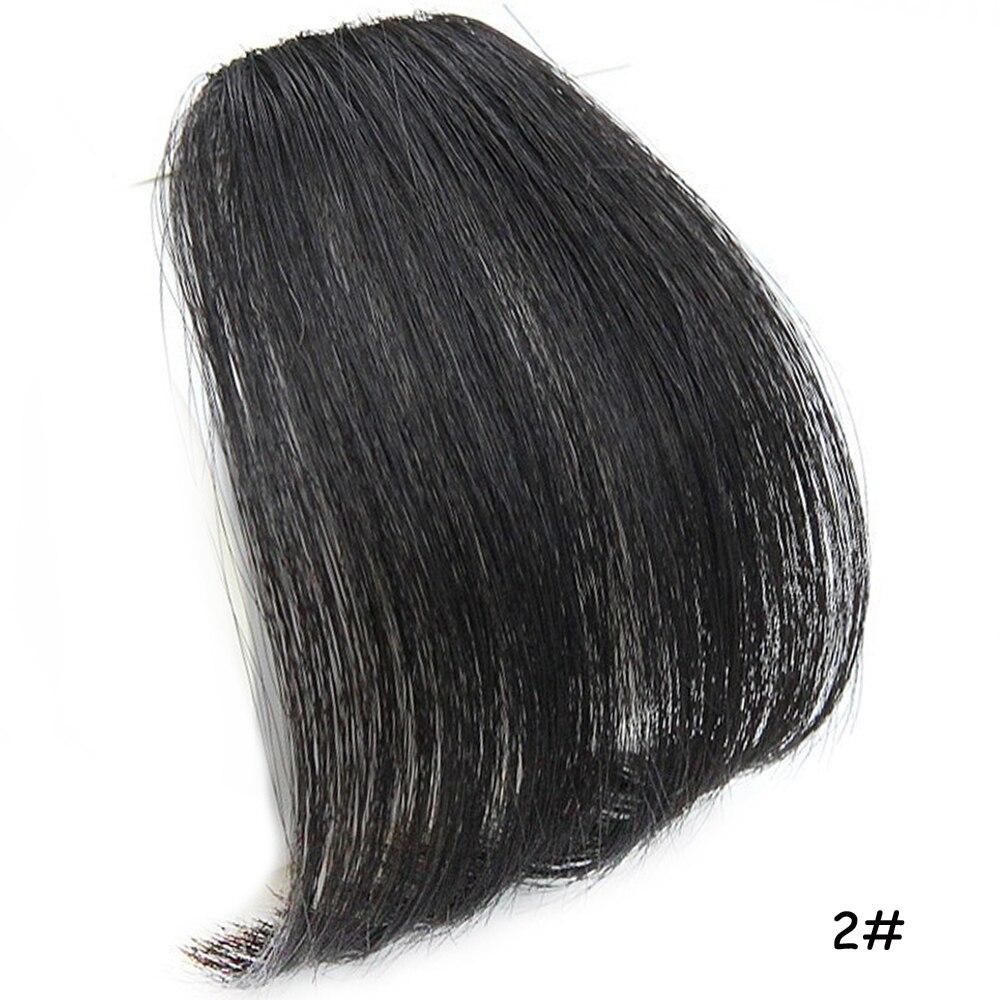 

LISI HAIR Накладная челка Синтетические волосы Челка Наращивание волос Искусственная бахрома Натуральная заколка для волос на челке Светло-коричневые высокотемпературные парики