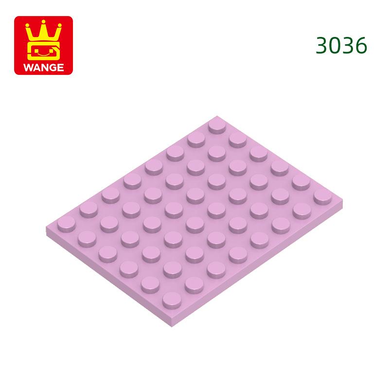 15Pcs/Lot 3036 6x8 Dots Plate Construction Bricks Basic Components Board Blocks Works With all Brand Playthings Ideal For Children Gift Idea Box