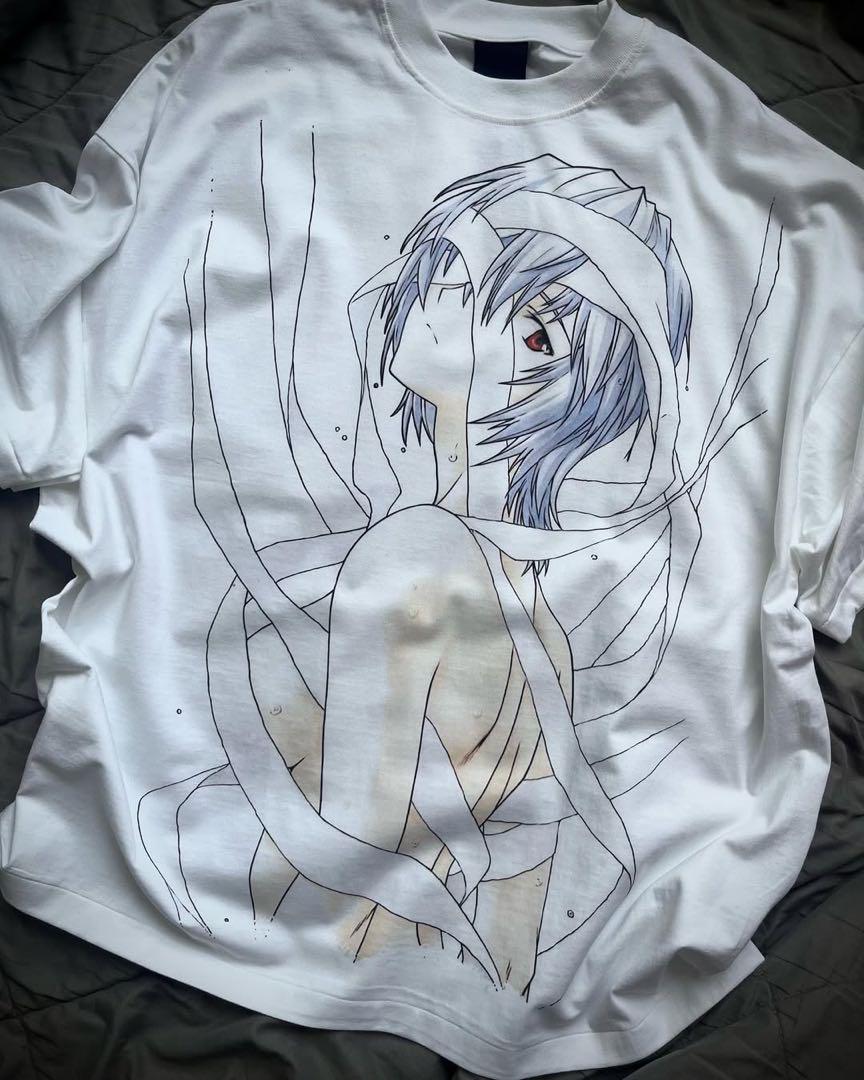 

[Б/У] Evangelion Rei Ayanami GILDAN Аниме Футболка S