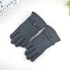 Autumn and winter new male and female couples velvet thermal gloves