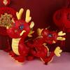 Soft Zodiac Dragon Doll Plush Stuffed Dragon Plush Toys Cute Chinese Dragon Mascot  Years Gift