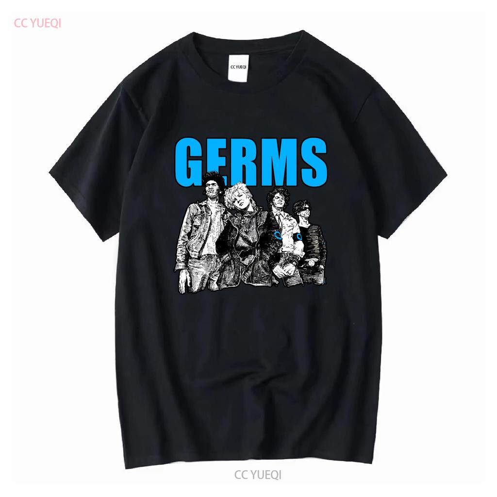 Germs T Shirt SoCal Punk Rock Band Gift for Fan TE2588 Long or Short Sleeves Vintage Washed Stretched Soft Slightly Homme