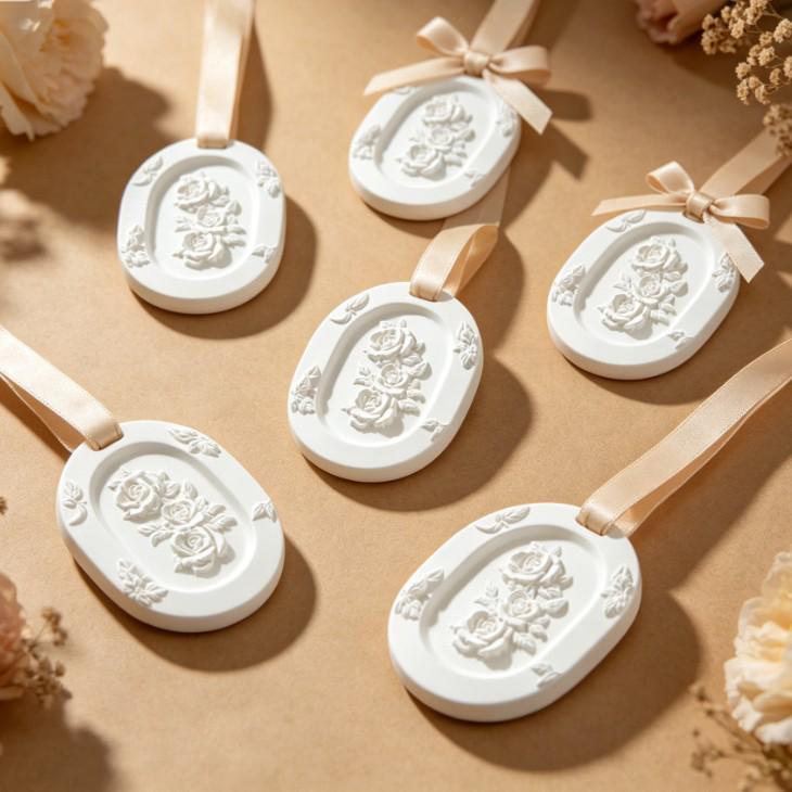 Luxury Hanging Air Freshener: Long-lasting Fragrance for Car, Wardrobe, Bedroom, and Air Purification.