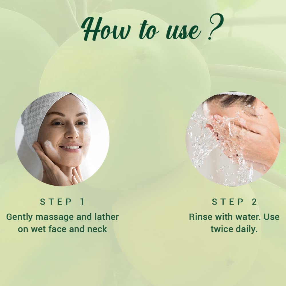 Biotique Papaya Face Wash For Glowing Skin – Deep Cleanse & Gentle Exfoliation – 100% Natural Botanical Extracts – 50ml