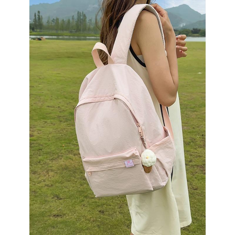 Large Capacity Student Schoolbag New Girl Versatile Backpack Computer Travel Backpack