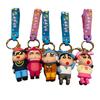 New Cartoon Crayon Shinchan Keychain Exquisite Bag Car Key Ring and Other Small Merchandise for Wholesale Y2k Fashion Toys Anime