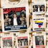 Maduro Captured 2026 TShirt  Free Venezuela Freedom Supporter Tee Sand Unisex T-Shirt