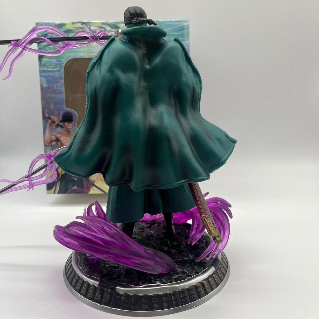 One Piece GK Malý Koupací Solon Tři Čepele Tok Anime Soška 21 cm Ručně Vyráběná Sběratelská Akční Figurka pro Vánoční Dárek