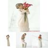 Handmade Imitation Wood Carving Resin Crafts Home Decoration Gift For Couples