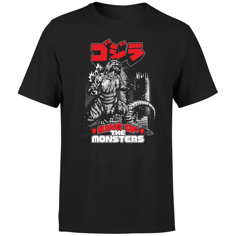 Godzilla Kanji Poster Unisex TShirt Size S5Xl Unisex T-Shirt XL