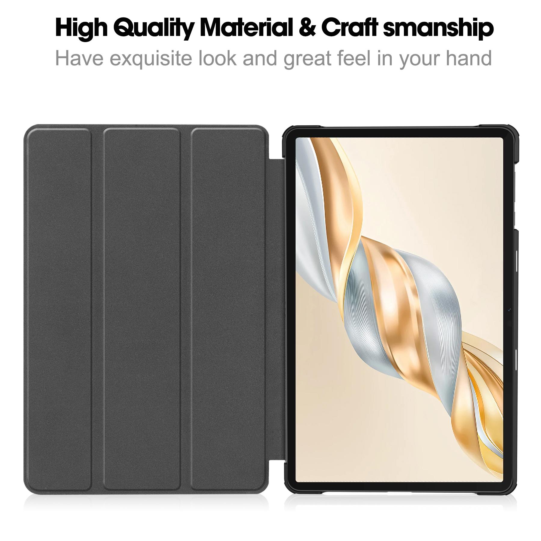 

For Honor Pad X9 Pro Case Pattern Print Leather Stand Tablet Cover Type A