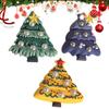 Christmas Tree Refrigerator Magnet Christmas Tree Refrigerator Sticker 3D Decorative Magnet Waterproof For Whiteboard Office