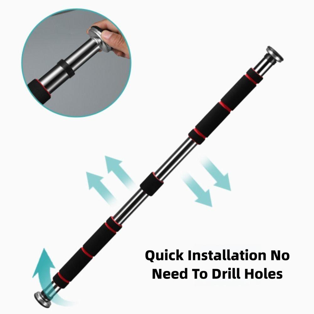 Wandmontierte Klimmzugstange Rutschfeste Horizontalstange Heim-Fitnessstudio Klimmzugstange Fitness-Publikum