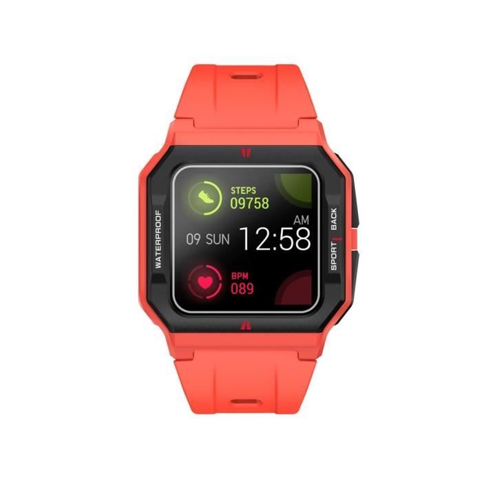 Montre SmartWatch Radiant RAS10402 Las Vegas Premium Ipsilver 45 Mm. Sili Rose.