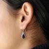 Black Onyx Jewelry Set, Silver Jewelry, Gift For Her, Women Necklace Earrings