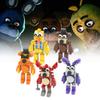 At Five Nights Freddys 5pcs Assembling Building Blocks Toys Tabletop Decoration