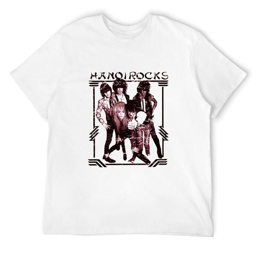 Vtg Hanoi Rocks Band Member T-shirt All Size S to 5XL NZ282 Unisex T-Shirt S