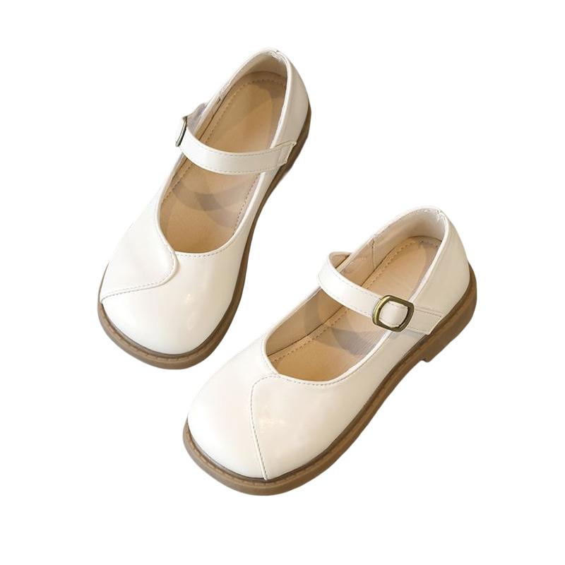 Copii Fata Pantofi Stil Britanic Piele PU Vintage Pantofi singuri Fetite Casual Scoala Copii Flats Pantofi