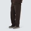 Kleland Semi-Wide Pants Choco Brown (S25FMDPT90)