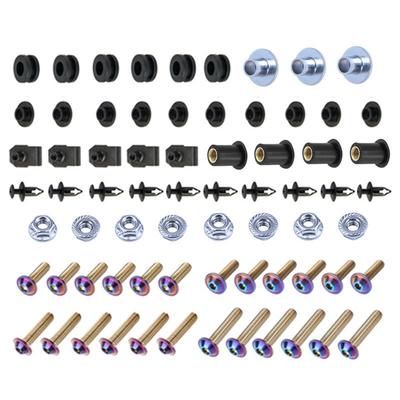 Kit de boulons de carénage de moto en acier inoxydable pour Honda CBR600RR F5 2003-2006. Vis et fixations