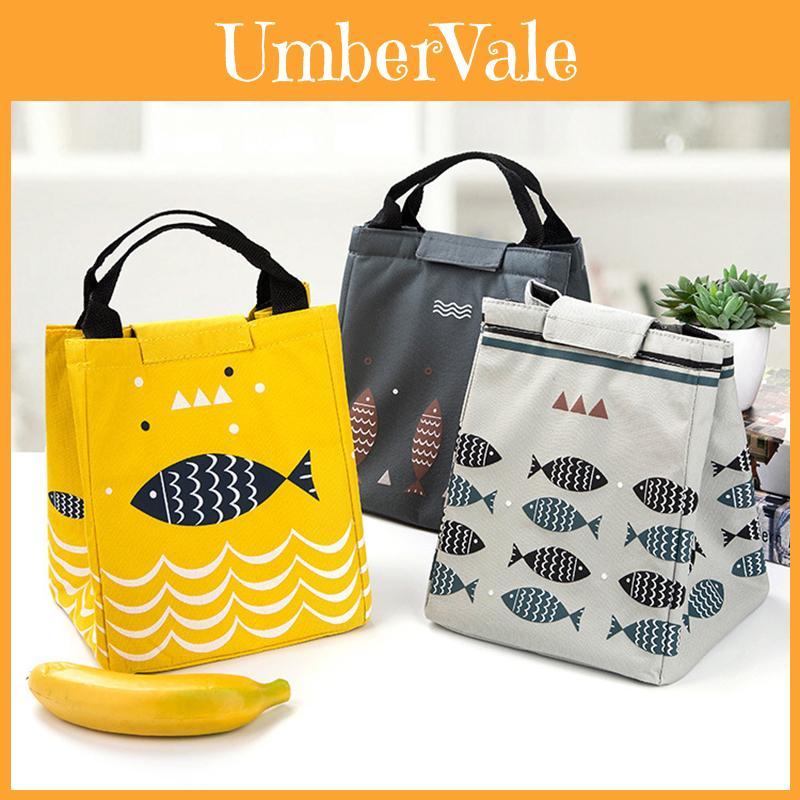Artone Fish Oxford Wiederverwendbare Lunchtasche im zeitlosen Design für jeden Anlass