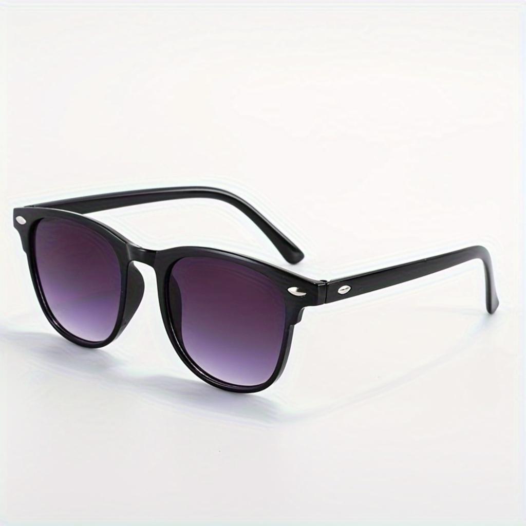 Vintage Frame SunGlasses for Women Men, Fashion Anti Glare Sun Shades for Driving Beach Travel