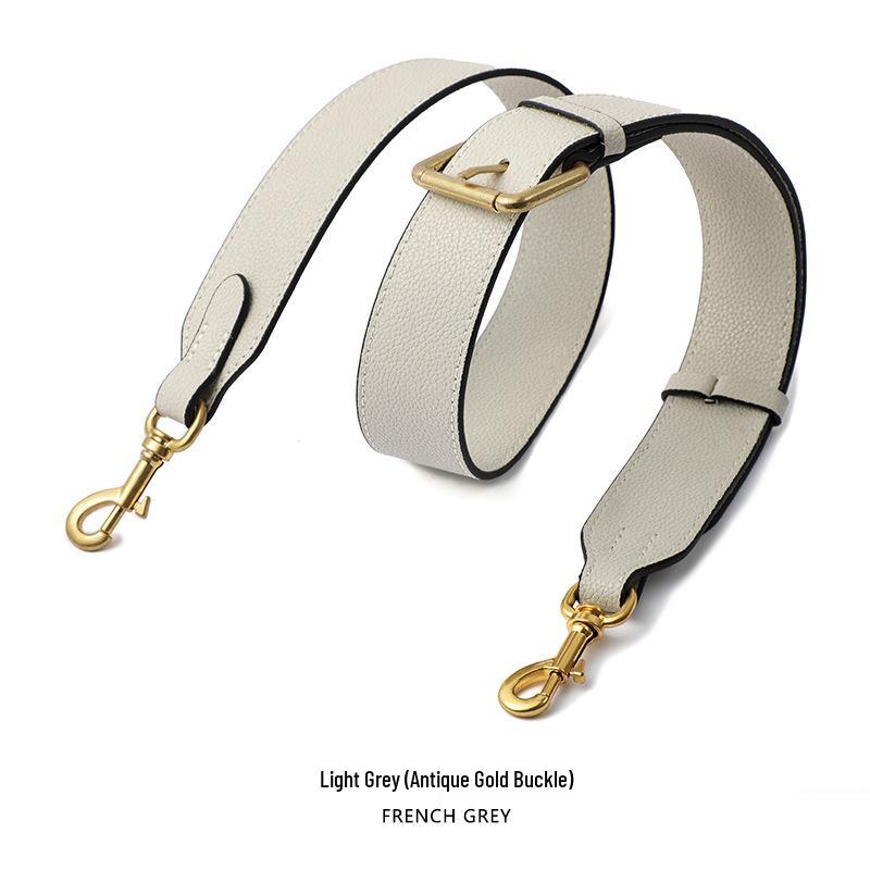 Lychee Grain Cowhide Bag Replacement Strap - Dionysus Versatile Wide Shoulder Strap MHS-A-9