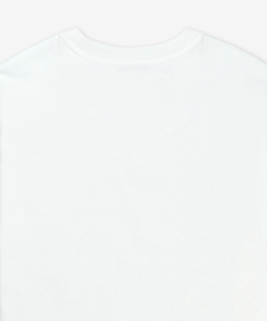 Apesse Micro Logo Boxy Fit Short Sleeve T-Shirt - White:Black / Cohbwf26387Tag