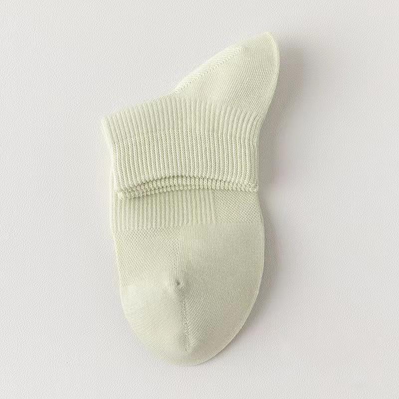

Женские носки 95% хлопок Новые Высокое качество Весна Лето Хлопок Дышащая сетка Однотонные Короткие Конфетные Антибактериальные Дезодорирующие One Size