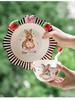 Sophie Rabbit Wedding Gift Tableware Set: Bowl, Plate, Dish for Bride's Engagement or Housewarming