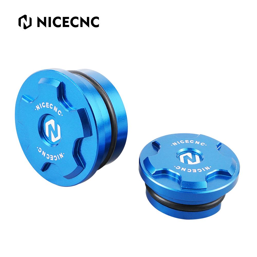 NICECNC For Yamaha YZ85 YZ 85 2001-2019 2018 2017 2016 2015 2014 2013 Motorcycle Frame Hole Plug Cover Guard Aluminum