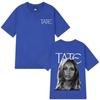 Sängerin Tate McRae Tour 2026 Print T-Shirt Herren Damen Ästhetischer Trend T-Shirt Unisex Vintage Hip Hop Streetwear T-Shirt Y2K Gothic Baumwolle Übergroße T-Shirts